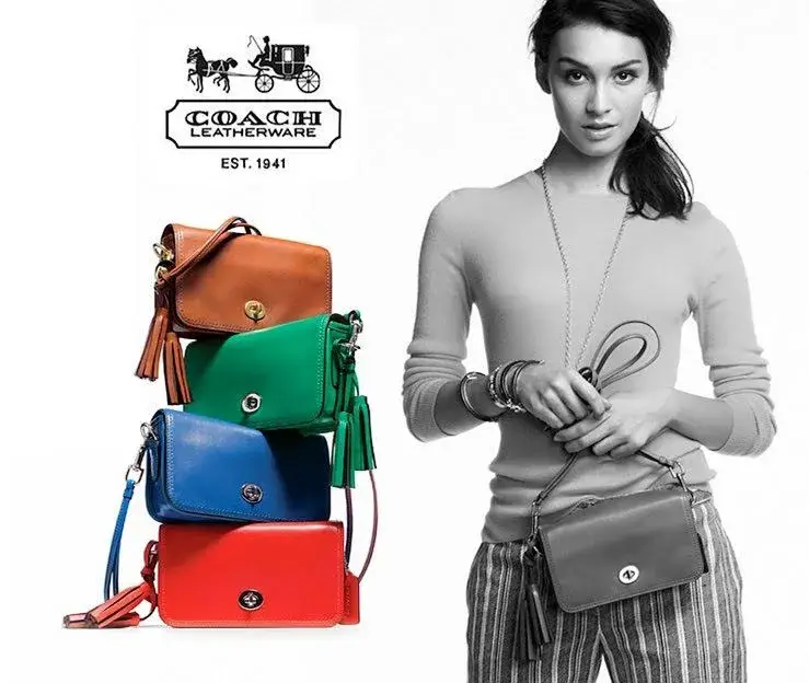 開箱 Coach 19914 legacy leather penny shoulder purse