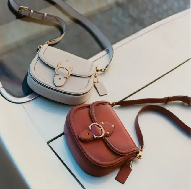 開箱 Coach 19914 legacy leather penny shoulder purse